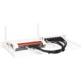 Rackmount.IT RM-FB-T2 - Montageschelle - Weiß - 1U - 0,5 m - AVM FRITZ!Box 5530 - 6850 LTE - 7530 - 482 mm