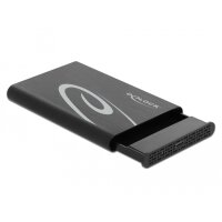 Delock 42610 - HDD / SSD-Gehäuse - 2.5 Zoll - Serial...