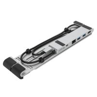 Targus AWU100005GL - Laptop-Ständer - Silber - Aluminium - 25,4 cm (10") - 39,6 cm (15.6") - USB 3.2 Gen 1 (3.1 Gen 1) Type-C