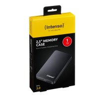 Intenso Memory Case 2,5" 1.000 GB - Festplatte - 5.400 rpm - Extern USB
