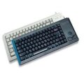 Cherry Slim Line Compact-Keyboard G84-4400 - Tastatur - Laser - 84 Tasten QWERTZ - Grau
