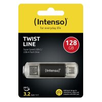 Intenso 3539491 - 128 GB - USB Type-A / USB Type-C - 3.2...