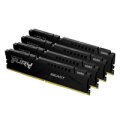 Kingston FURY Beast 128 GB 5600 MT/s DDR5 CL40 DIMM (4er-Kit) Black XMP - 128 GB - 4 x 32 GB - DDR5 - 288-pin DIMM - Schwarz