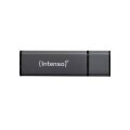 Intenso Alu Line - 4 GB - USB Typ-A - 2.0 - 28 MB/s - Kappe - Anthrazit