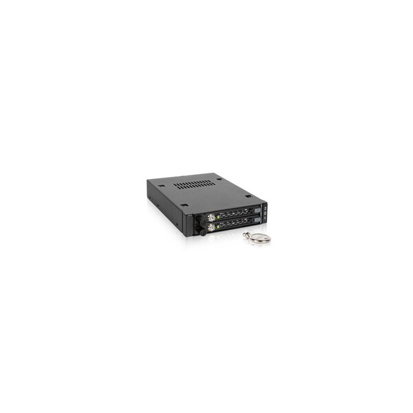 Icy Dock ToughArmor EX MB492SKL-B - Mobiles Speicher-Rack - 2.5"
