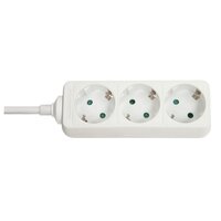 Lindy 73100 Innenraum 3AC outlet(s) Weiß Verlängerungskabel