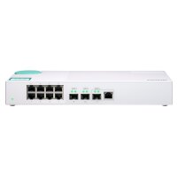 QNAP QSW-308-1C - Unmanaged - Gigabit Ethernet (10/100/1000)