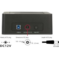 Delock Dual Dockingstation SATA > USB 3.0