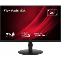 ViewSonic Display VG2408A - 61 cm (24") - 1920 x 1080 Pixel - Full HD - LED - 5 ms - Schwarz
