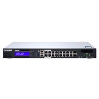 QNAP QGD-1600P - Managed - Gigabit Ethernet (10/100/1000) - Vollduplex - Power over Ethernet (PoE) - Rack-Einbau - 1U