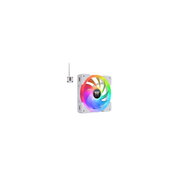 Thermaltake SWAFAN EX12 - Ventilator - 12 cm - 500 RPM - 2000 RPM - Weiß