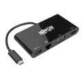 Tripp U444-06N-HV4GUB - 1920 x 1200 Pixel - 3840 x 2160 Pixel - CE - FCC - REACH - Schwarz - Polyvinylchlorid (PVC) - 103 mm