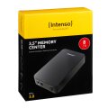 Intenso Memory Center 3,5" 8.000 GB - Festplatte - 5.400 rpm - Extern USB 3.0