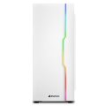 Sharkoon RGB Slider - Midi Tower - PC - Weiß - ATX - micro ATX - Mini-ITX - Gaming - Multi