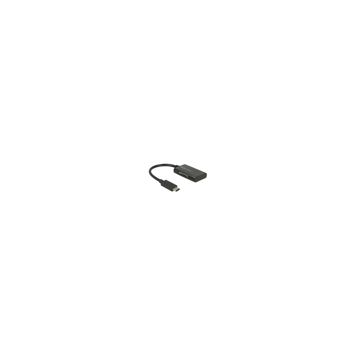 Delock 91740 - MMC - MMCmicro - Speicherstick (MS) - MicroSD (TransFlash) - MicroSDHC - MicroSDXC - SD - SDHC - SDXC - Schwarz - 480 Mbit/s - 2048 GB - USB 3.2 Gen 1 (3.1 Gen 1) Type-C - USB