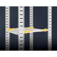 IC Intracom 19" Fachboden variable Schienen 750mm...