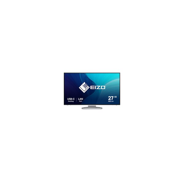 EIZO FlexScan EV2795-WT - 68,6 cm (27") - 2560 x 1440 Pixel - Quad HD - LED - 5 ms - Weiß