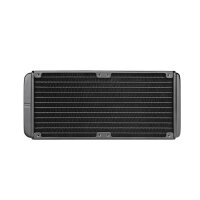 Thermaltake Toughliquid Ultra 280 RGB - All-in-One-Flüssigkeitskühler - 500 RPM - 2000 RPM - 30,7 dB - 107 cfm - Schwarz