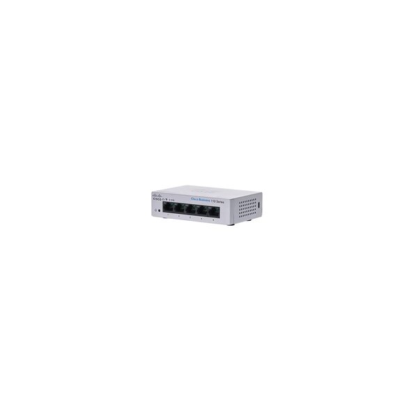 Cisco CBS110 - Unmanaged - L2 - Gigabit Ethernet (10/100/1000) - Vollduplex - Rack-Einbau - 1U