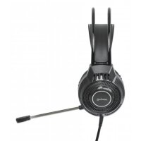 IC Intracom RGB LED Over-Ear USB Gaming-Headset Kabelgebunden - Mikrofon