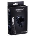 Intenso Black Buds T300A - True Wireless Stereo (TWS) - Anrufe/Musik/Sport/Alltag - Kopfhörer - Schwarz