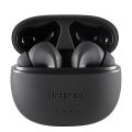 Intenso Black Buds T300A - True Wireless Stereo (TWS) - Anrufe/Musik/Sport/Alltag - Kopfhörer - Schwarz
