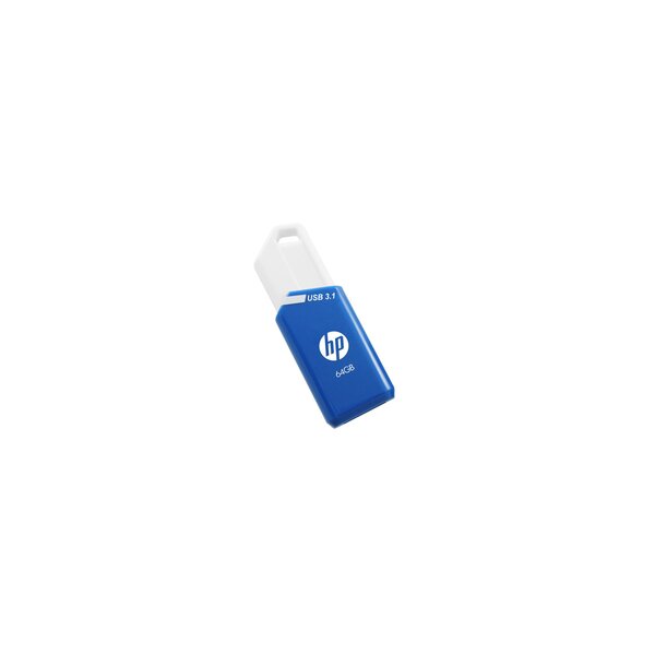HP x755w - 64 GB - USB Typ-A - 3.2 Gen 1 (3.1 Gen 1) - Dia - Blau - Weiß