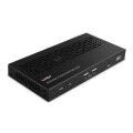 Lindy 38397 - 3840 x 2160 Pixel - AV-Receiver - 100 m - Kabelgebunden - Schwarz - HDCP