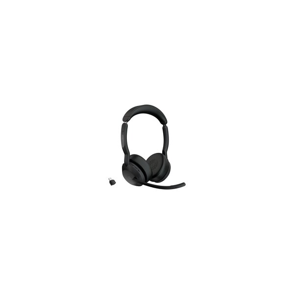 Jabra Evolve2 55 - Kabellos - Büro/Callcenter - 20 - 20000 Hz - 130 g - Kopfhörer - Schwarz