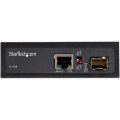 StarTech.com PoE + Industrial Media Converter 60W - Medienkonverter LWL Kupfer - Singlemode-/Multimode Glasfaser auf Kupfer Gigabit Ethernet - Mini/Kompaktgröße - IP-30/ -40°C bis 75°C - 1000 Mbit/s - IEEE 802.3 - IEEE 802.3u - IEEE 802.3z - Voll