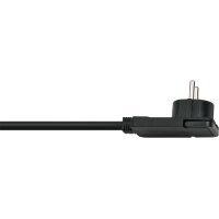 Brennenstuhl H05VV-F3G1.5 - 5 m - Drinnen - Type F (CEE 7/4) - IP20 - Schwarz - Kunststoff