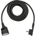Brennenstuhl H05VV-F3G1.5 - 5 m - Drinnen - Type F (CEE 7/4) - IP20 - Schwarz - Kunststoff