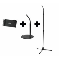 Durable Tablethalterung TWIST COMBI schwarz Tisch+Bodenständ