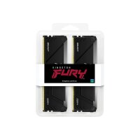 Kingston FURY Beast 32GB 3200MT/s DDR4 CL16 DIMM (2er-Kit) 1Gx8 RGB - 32 GB - 2 x 16 GB - DDR4 - 288-pin DIMM