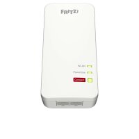 FRITZ! Powerline 1240 AX WLAN Set - 1200 Mbit/s - Gigabit Ethernet - 10,100,1000 Mbit/s - Wi-Fi 6 (802.11ax) - Einzelband (2,4GHz) - 600 Mbit/s