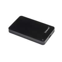 Intenso 2,5" Memory Case - 5000 GB - 2.5 Zoll - 3.2 Gen 1 (3.1 Gen 1) - 5400 RPM - Schwarz
