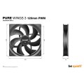 Be Quiet! Pure Wings 3 120mm PWM - Ventilator - 12 cm - 1600 RPM - 84,8 m³/h - Schwarz