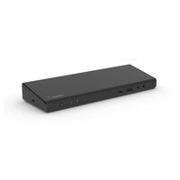 Belkin USB-C 4K Dock 85W - Kabelgebunden - USB 3.2 Gen 1 (3.1 Gen 1) Type-C - 85 W - 3,5 mm - 1000 Mbit/s - Schwarz