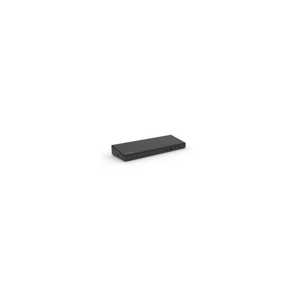 Belkin USB-C 4K Dock 85W - Kabelgebunden - USB 3.2 Gen 1 (3.1 Gen 1) Type-C - 85 W - 3,5 mm - 1000 Mbit/s - Schwarz