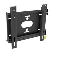 Iiyama Universelle Wandhalterung - bis zu VESA 200x200mm - max. Gewicht bis 50kg - 50 kg - 100 x 100 mm - 200 x 200 mm - Schwarz
