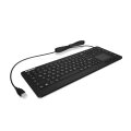 KeySonic KSK-6231INEL - Volle Größe (100%) - Kabelgebunden - USB - Membran Key Switch - QWERTZ - Schwarz