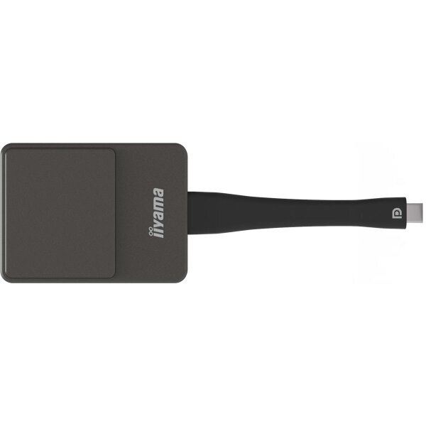 Iiyama Kabelloser Präsentation-Dongle mit USB-C-Stecker - 4K Ultra HD - 3840 x 2160 Pixel - 480p - 576p - 720p - 1080p - 60 fps - USB - USB Typ-C