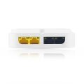 ZyXEL WAX300H - 2400 Mbit/s - 575 Mbit/s - Multi User MIMO - WPA - WPA2 - WPA3 - Wand - Weiß