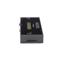 StarTech.com 1:1 Standalone Festplatten Duplizierer und Löscher für 2,5" / 3,5" SATA und SAS Laufwerke - Solid State / Festplattenduplikator - 1 Schächte (SATA-600 / SAS-2)