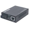 Intellinet Gigabit Ethernet Singlemode Medienkonverter - 10/100/1000Base-T auf 1000Base-LX (SC) Single Mode - 20 km - 1000 Mbit/s - 1000Base-T - 1000Base-LX - IEEE 802.3 - IEEE 802.3ab - IEEE 802.3u - IEEE 802.3z - Gigabit Ethernet - 10,100,1000 Mbit/s