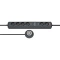 Brennenstuhl Eco-Line Extension Socket Comfort Switch Plus EL CSP 24 6-way 1,5m H05VV-F 3G1,5 2 permanent, 4 switchable - Verlängerungsschnur