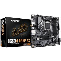 Gigabyte B650M D3HP AX Mainboard - AMD Ryzen 9000er-Serie - 5+2+2 Phasen VRM - bis zu 8000 MHz DDR5 (OC) - 2xPCIe 4.0 M.2 - WIFI 6E - 2,5 GbE LAN - USB 3.2 Gen 1 - AMD - Sockel AM5 - AMD Ryzen 7000 Series - AMD Ryzen 8000 Series - AMD Ryzen 9000 Series -