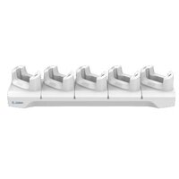 Zebra HC2X/HC5X Healthcare white 5-slot charge only cradle Compatible with hand strap