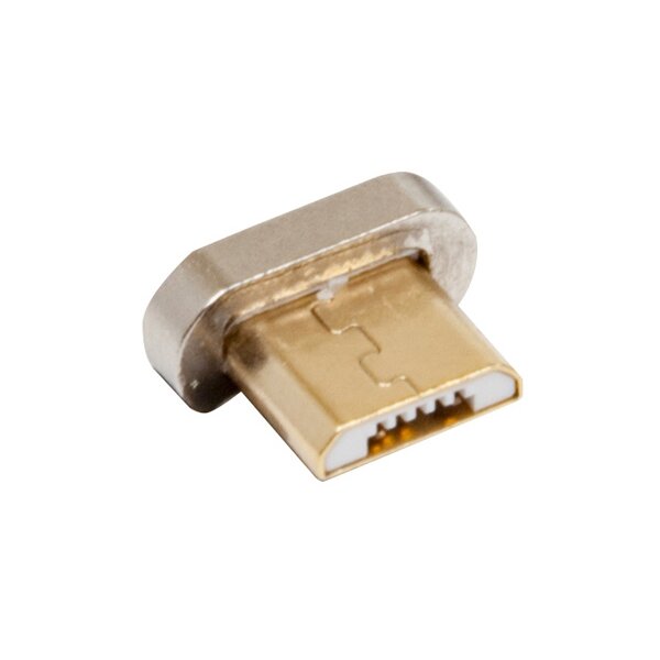 RealPower 168184 - Magnetic - Mikro-USB - Gold
