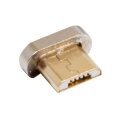 RealPower 168184 - Magnetic - Mikro-USB - Gold